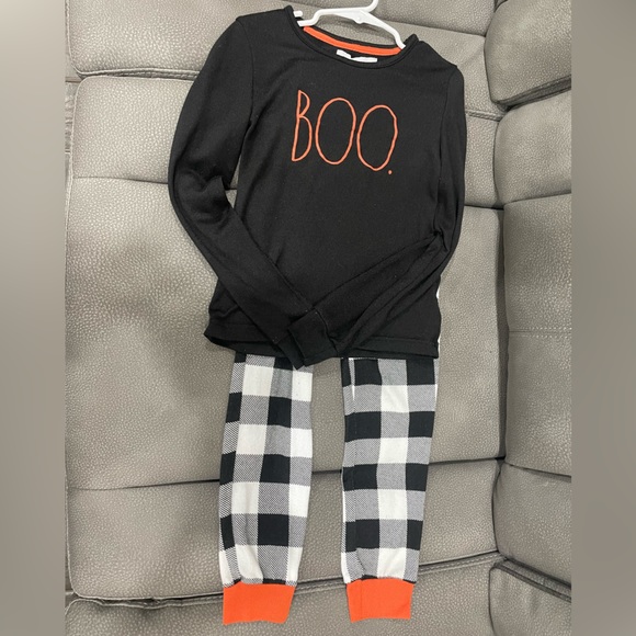 Rae Dunn Halloween 🎃 Kids Pajama Pant Set, Size 5T, Used - Picture 1 of 5